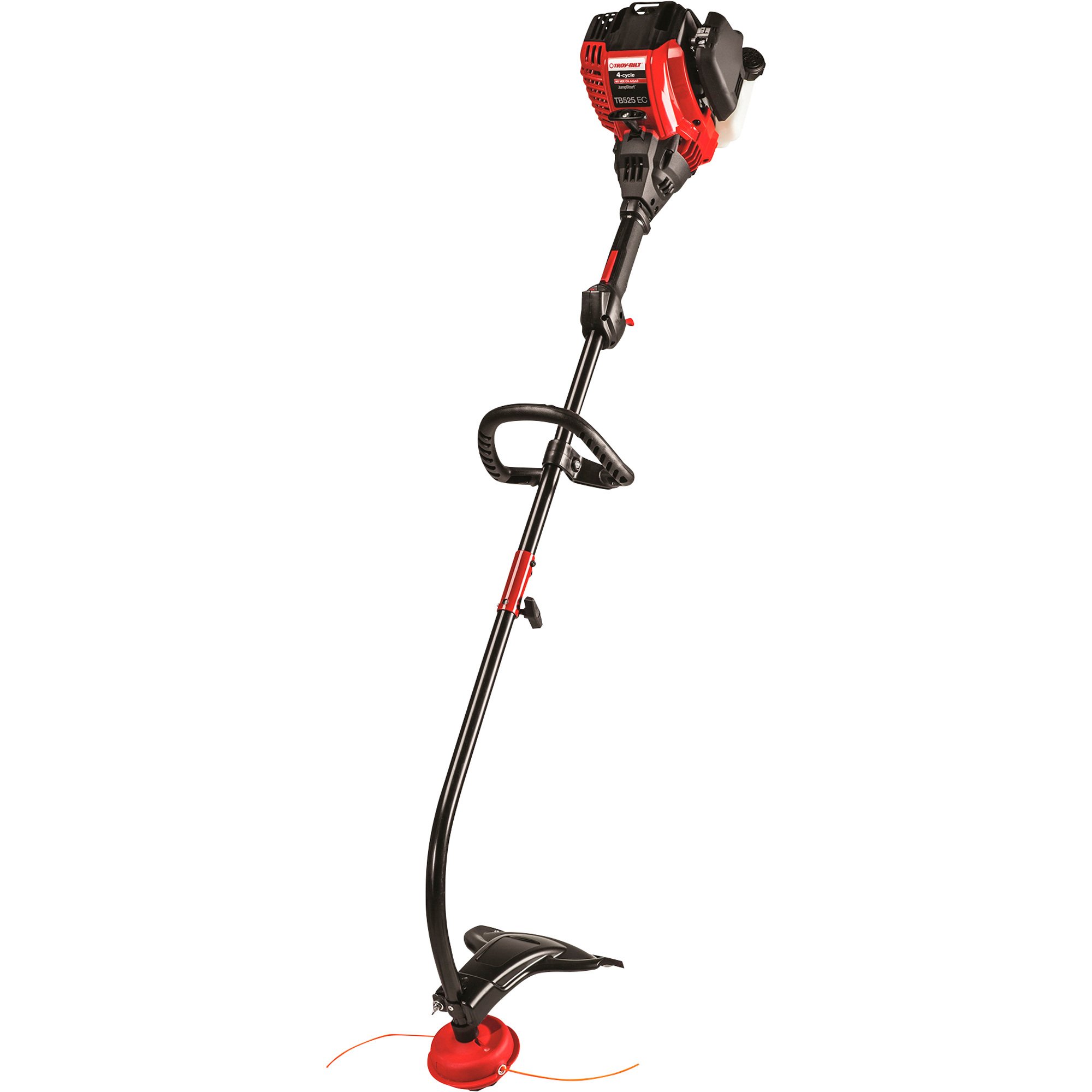 Troy-Bilt 29cc Curved Shaft String Trimmer — 17in.W Cutting Swath, Model# TB525EC